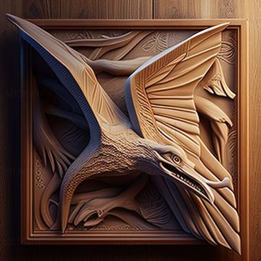 3D model Pteranodon ingens (STL)